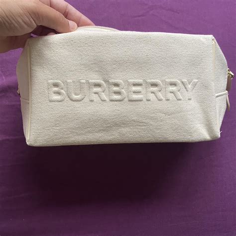 burberry cosmetics pouch
